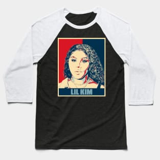 Lil Kim Hope Poster Art Baseball T-Shirt